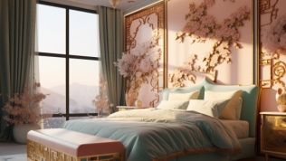 Chinoiserie Tarzı Yatak Odası: Doğunun Estetiğine Yolculuk